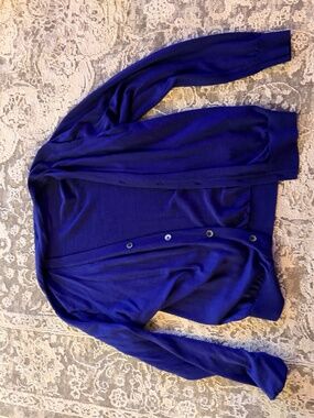 UNIQLO Button Up Blue Cardigan